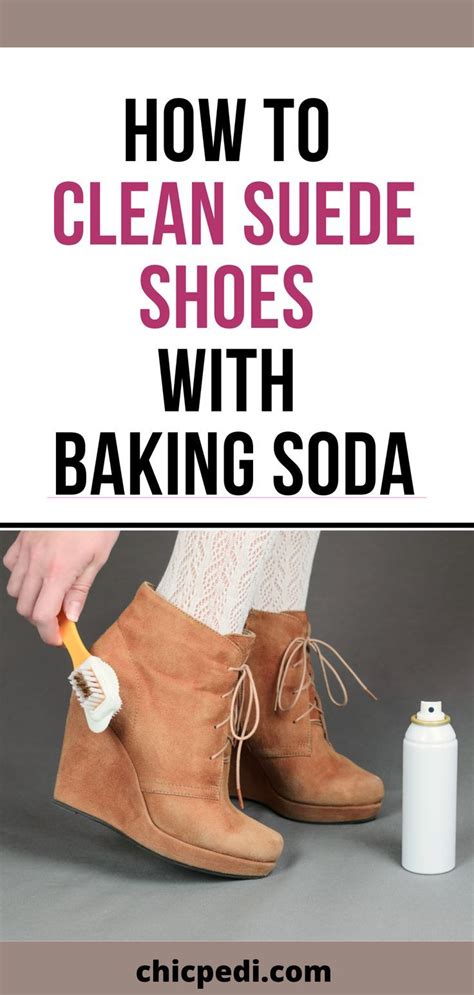 how to clean dirt off fake suede shoes|baking soda on suede shoes.